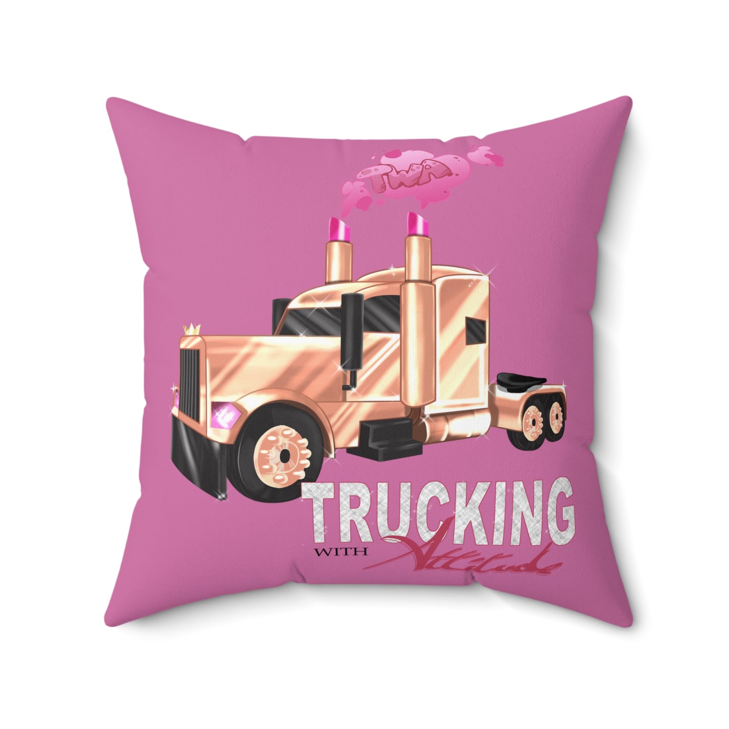 Spun Polyester Square Pillow