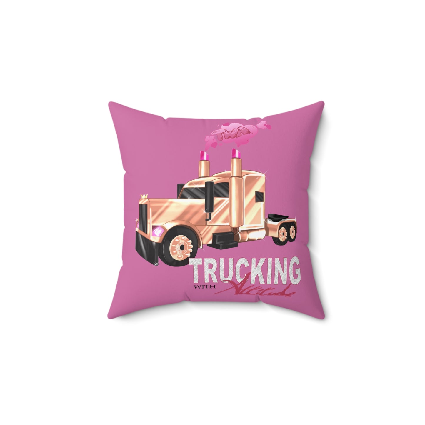 Spun Polyester Square Pillow