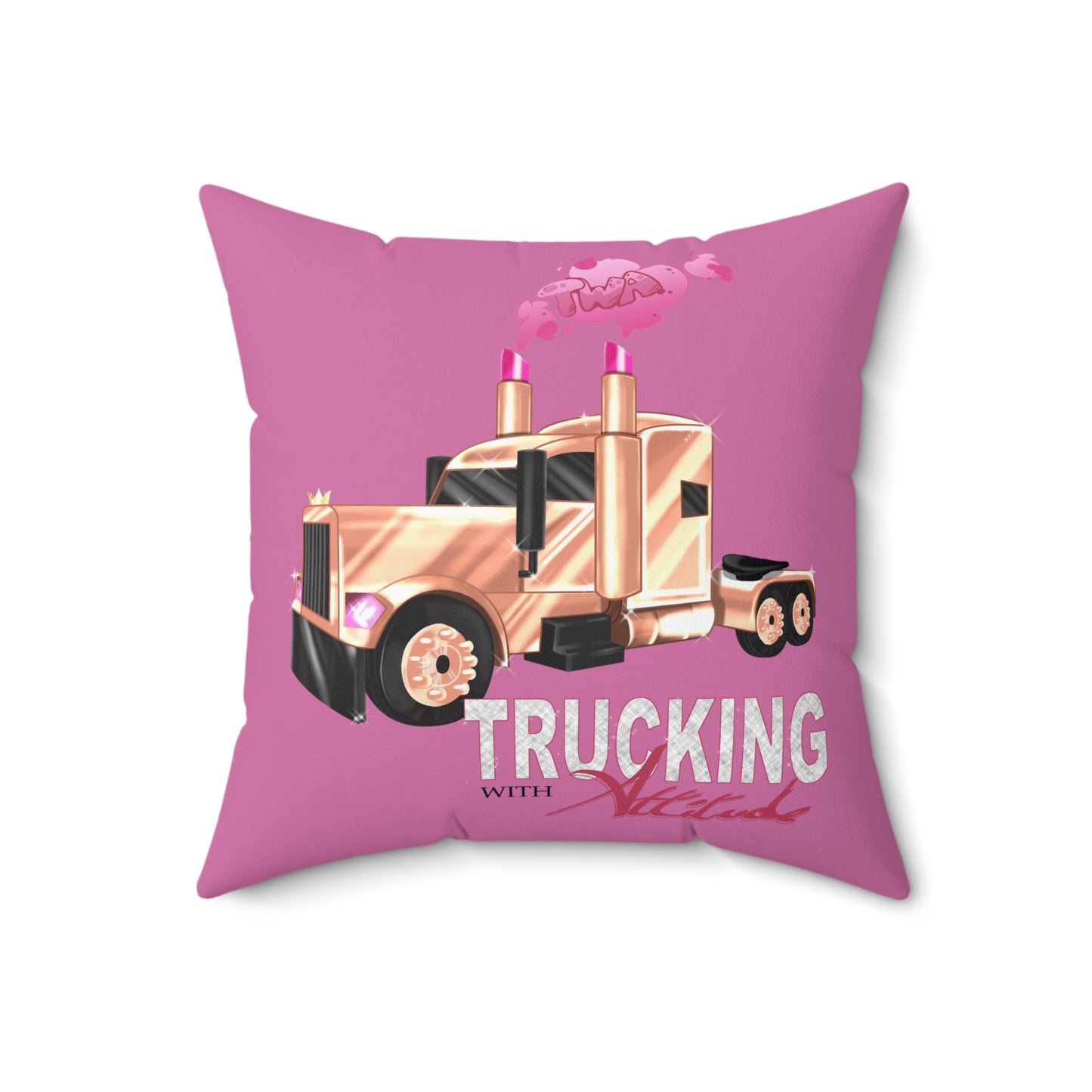 Spun Polyester Square Pillow