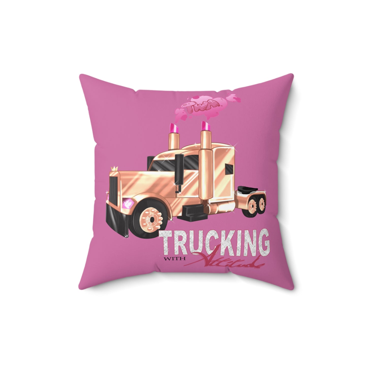 Spun Polyester Square Pillow